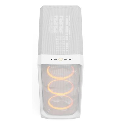 6. Fractal Meshify 3 White RGB TG Midi Tower Gaming case
