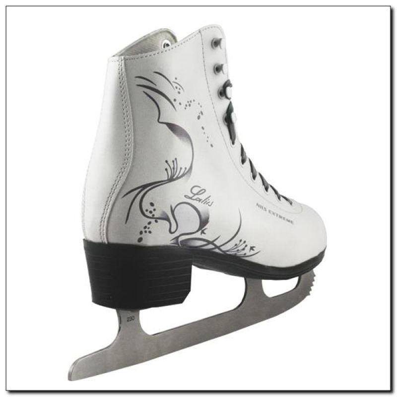 4. Nils Extreme Figure Skates white size 37 NF496S