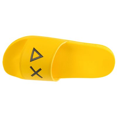 3. SUN68 Slippers Logo X36110-23 Yellow 43