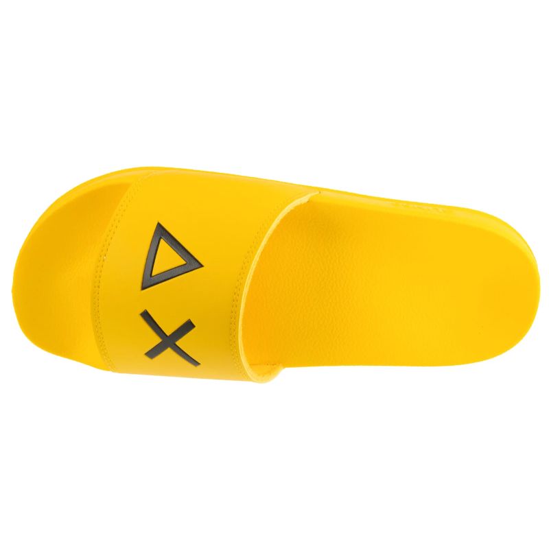 3. SUN68 Slippers Logo X36110-23 Yellow 43