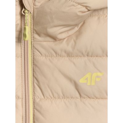 7. Girls' vest with synthetic filling 4F 4FJRSS26TVJAF396-83S