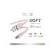 2. Puro Soft USB-A - USB-C Cable 1.5m - Pink