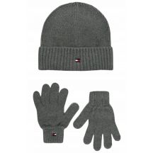 Tommy Hilfiger Jr Hat and Gloves AU0AU01087