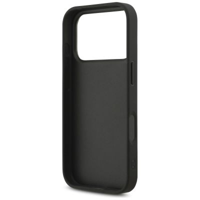 7. Guess Fixed Glitter Big 4G case for iPhone 17 Pro - black