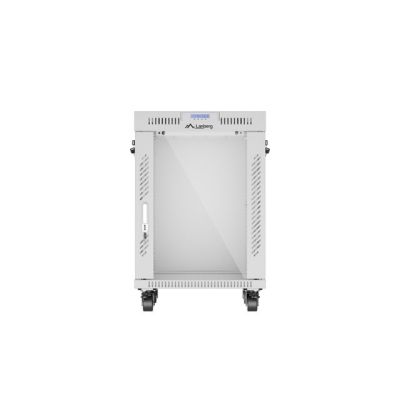 3. Lanberg FF01-6615-12SL Freestanding Rack 15U Gray