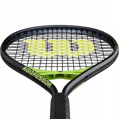 4. Wilson Aggressor RKT BKGR 3 Tennis Racket