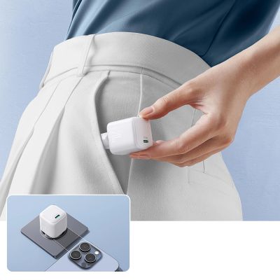 13. Joyroom JR-TCG08 GaN 20W Power Delivery Wall Charger - White