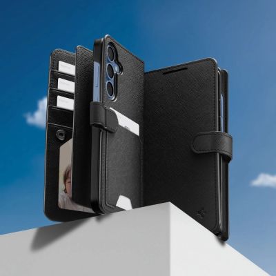 10. Spigen Wallet "S" Case for Samsung Galaxy S25+ - Black