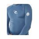 4. Men's Lycra RIP CURL Waves Upf Perf L/S blue