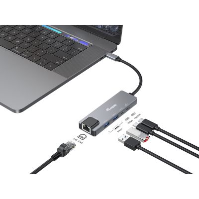 4. USB Equip 133496 Adapter USB 3.2 Gen 1 (3.1 Gen 1) Type-C Gray