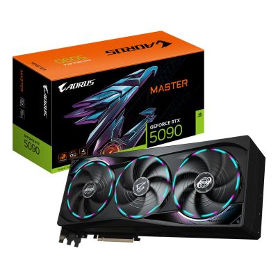 7. Gigabyte GeForce RTX 5090 AORUS MASTER 32GB Graphics Card