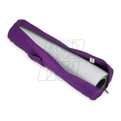 3. Gaiam Cover With Mat Strap Deep Plum 61338