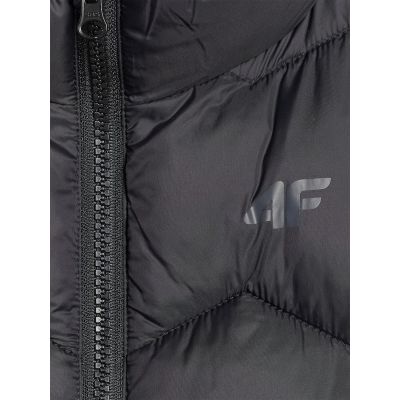 6. Boy's down vest with synthetic filling 4F 4FJRAW25TVJAM325-20S
