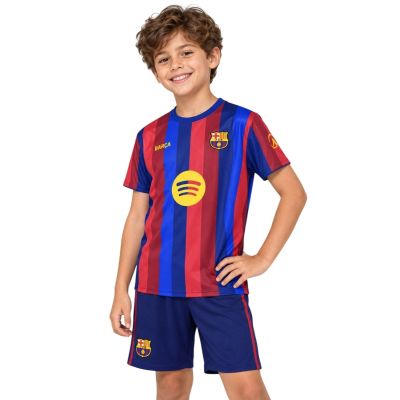 3. FC Barcelona Raphinha Junior Football Kit Shirt and Shorts Box 2026/27 BD19ER