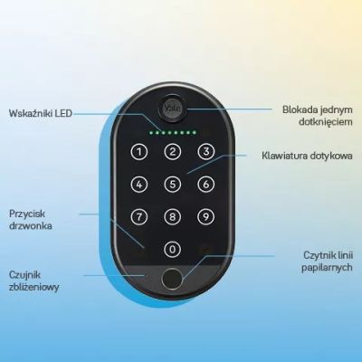 5. Linus Yale Smart Keypad 2 Smart Lock Keyboard with Fingerprint Reader