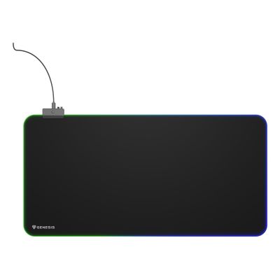 6. GENESIS Boron 500 XXL RGB Gaming Mousepad Black