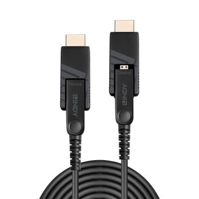 Lindy 38321 HDMI Cable 20m HDMI Type D (Micro) Black