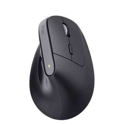 11. Trust BAYO+ ERGONOMIC WIRELESS Black mouse