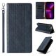 3. Magnet Strap Case Case for Samsung Galaxy S23 Ultra Flip Wallet Mini Lanyard Stand Blue