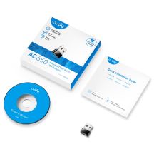 CUDY WU650 AC650 USB 2.0 Nano Network Card