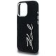 6. Karl Lagerfeld FW Jeans Signature Logo iPhone 16 Pro Case - Black