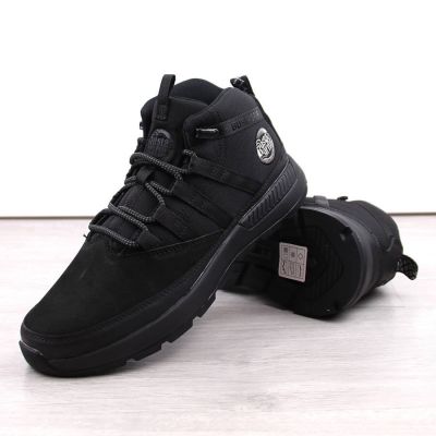 5. Bustagrip M MRM9A Black Leather Ankle Boots