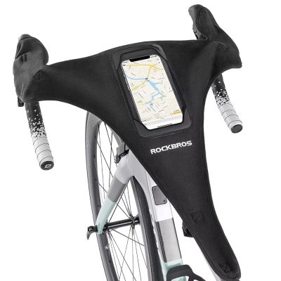 Rockbros D78 Sweat Cover with Pocket and Phone Window - Black