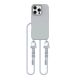 2. Tech-Protect MagNecklace MagSafe Case with Lanyard for iPhone 16 Pro - Gray