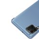 6. Clear View Case cover for Samsung Galaxy A22 4G blue
