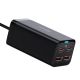 4. Baseus GaN3 Pro fast universal GaN charger 2 x USB Type C / 2x USB 100W PD3.0, QC4.0 +, AFC black (CCGP000101)