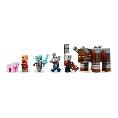 7. LEGO Minecraft 21278 Robbers and Devastators Hideout