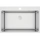 Single-bowl steel sink
