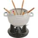 2. Staub Fondue Set – 20 cm, White Truffle