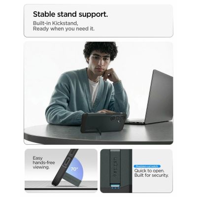 8. Spigen Tough Armor Mag MagSafe Case for Samsung Galaxy S26+ - Green