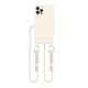 2. Tech-Protect MagNecklace MagSafe Case for iPhone 12 / 12 Pro - Beige