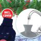 2. RUBBER HOT WATER BOTTLE IN ALPINA CASE 1.7L NAVY BLUE