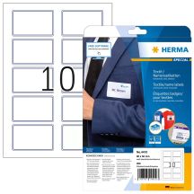 HERMA 4410 Self-Adhesive Labels Rounded Rectangle Removable Blue, White 200 pcs.
