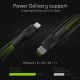 2. GREEN CELL CABLE KABGC07 GC POWER STREAM USB-C - LIGHTNING 100CM (MFI CERTIFIED)