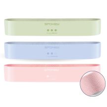 A set of three training bands with an anti-slip structure, Spokey JUICY SET