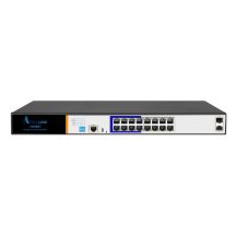 Extralink ARES Managed Switch 16xRJ45 GbE PoE/PoE+ 150W, 2x SFP, Rack 19"