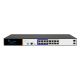 Extralink ARES Managed Switch 16xRJ45 GbE PoE/PoE+ 150W, 2x SFP, Rack 19"
