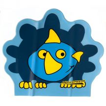 Swimming cap Aqua-Speed latex ZOO Dino Junior blue