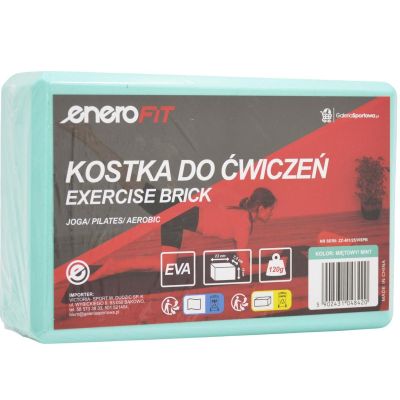9. BLOCK CUBE FOR EXERCISE YOGA PILATES FITNESS MINT ENERO FIT