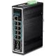 5. TRENDnet 12Port Gbit Managed L2+ PoE+ Metal Industrial Switch