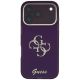 3. Guess IML 4G Script Metal case for iPhone 17 Pro / 18 Pro - burgundy