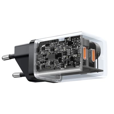 6. Baseus GaN5 Pro 40W 2xUSB-C Wall Charger - Black