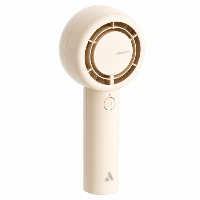 4. Aecooly Halo 01 Portable Handheld Fan, Beige
