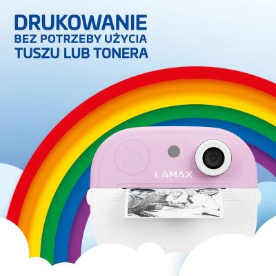 3. LAMAX InstaKid2 Play Children's Camera, Pink