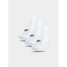 Women's short socks (3-pack) 4F 4FWMM00USOCF726-10S
