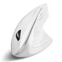 Perixx PERIMICE-813 W wireless mouse optical vertical right white RF + BLUETOOTH